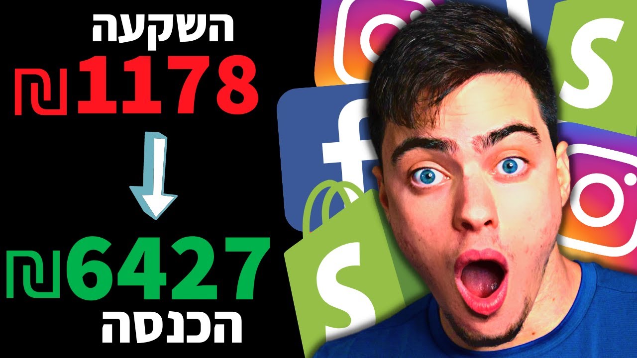 איך ליצור מודעות דרופשיפינג שמרוויחות אלפי שקלים ביום (5 צעדים פשוטים)