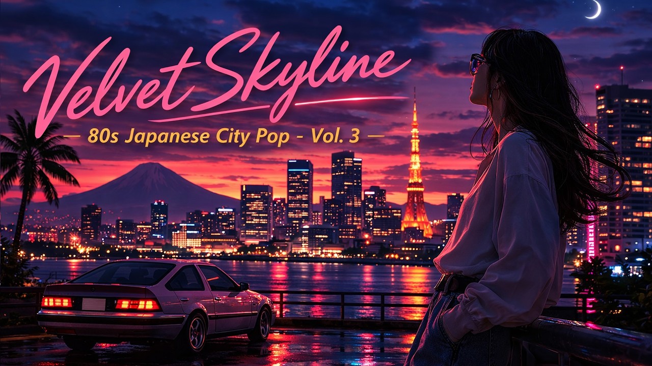 Velvet Skyline - 80s Japanese City Pop - Vol. 3 | 都会のベルベット・スカイライン 🌃✨