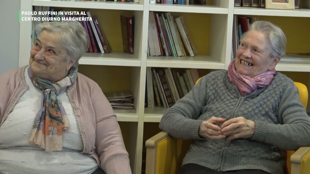 Paolo Ruffini visita il Centro diurno Margherita Alzheimer di Fano (PU)
