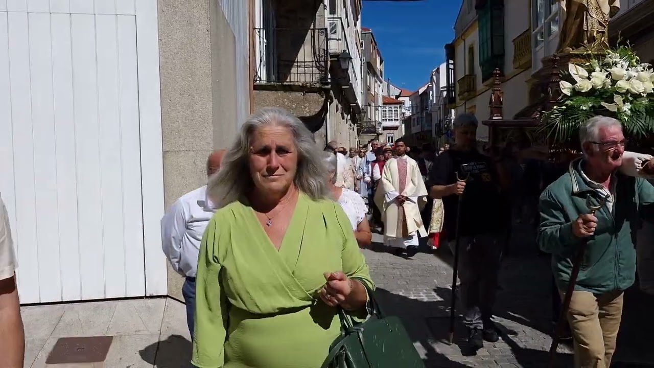 Procesión del día de Las Mercedes Corcubión 2025