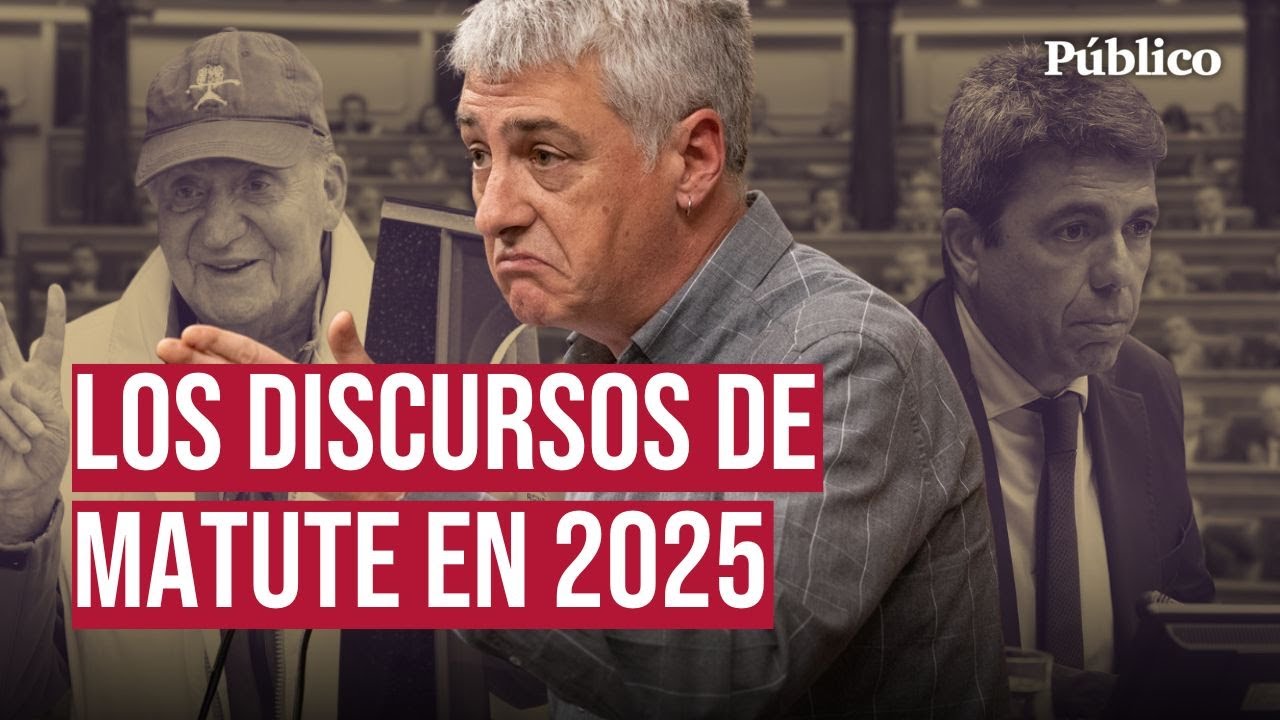Los mejores discursos de OSKAR MATUTE: de retratar al EM&Eacute;RITO a dejar sin palabras a MAZ&Oacute;N
