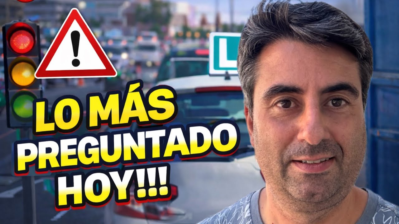 EXAMEN preguntas que salen en la DGT 2026