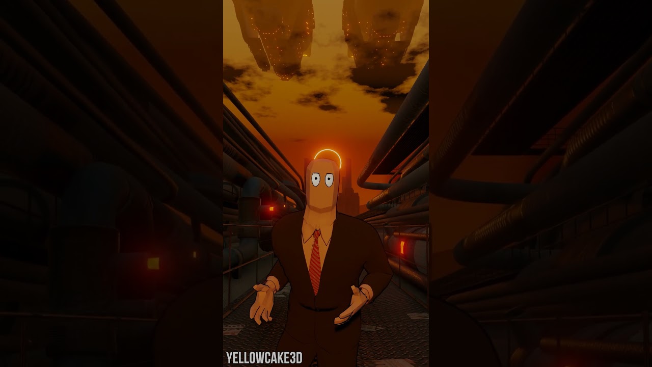 Соларпанк #blender #animation