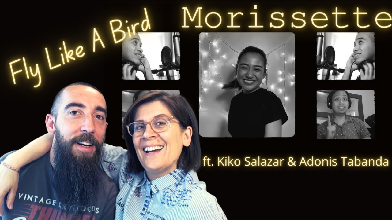 Morissette ft. Kiko Salazar & Adonis Tabanda - Fly Like A Bird (REACTION) with my wife