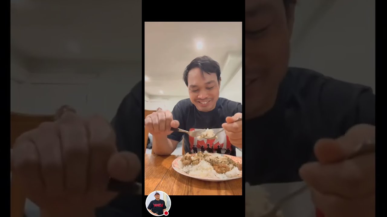 Live⭕️Mukbang Monggo Ulam in Canada Malamig na panahon #mukbang #monggo #yummy #ulam #eating