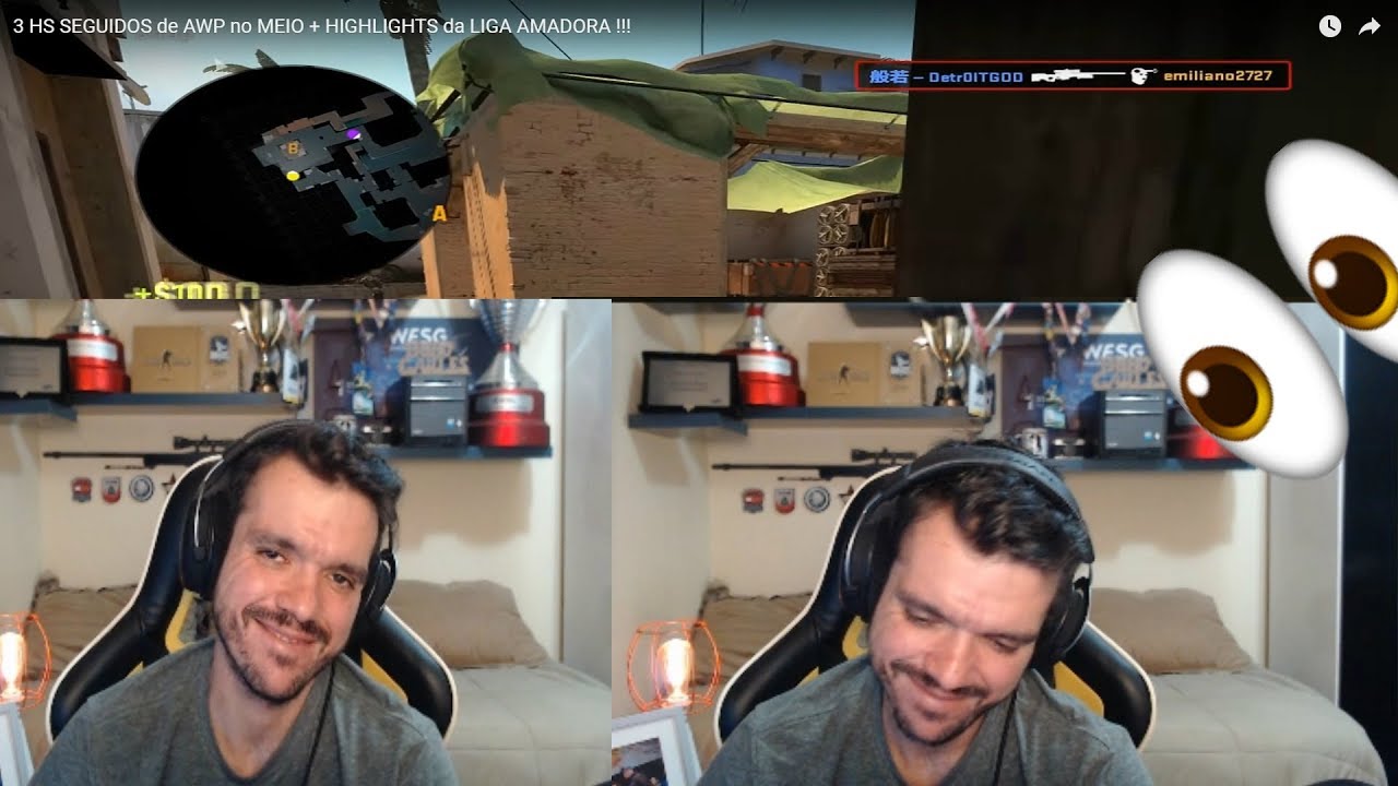 GAULES REAGINDO AO DETR0IT!!! (fui chamado de cheater?)