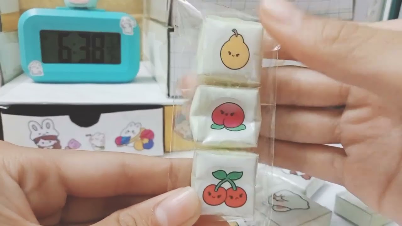 Vd hơi ồn 😁😁😁 collect squishy mini part 2