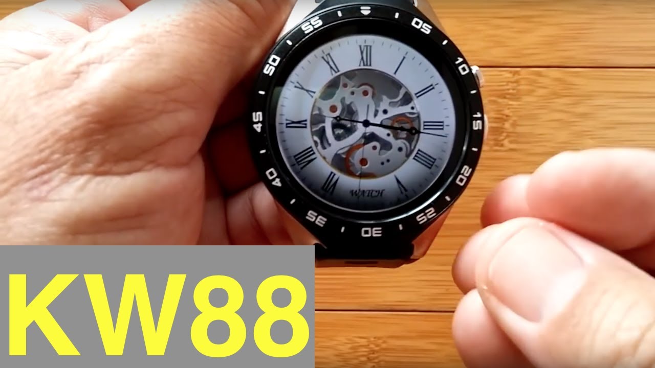 New Way to Install Custom Watch Faces on Kingware KW88 Smartwatch