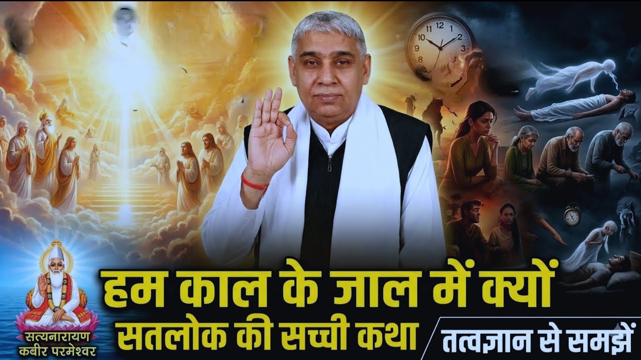 हम काल के जाल में क्यों? | सतलोक की सच्ची कथा | Sant Rampal Ji Maharaj का अद्भुत ज्ञान