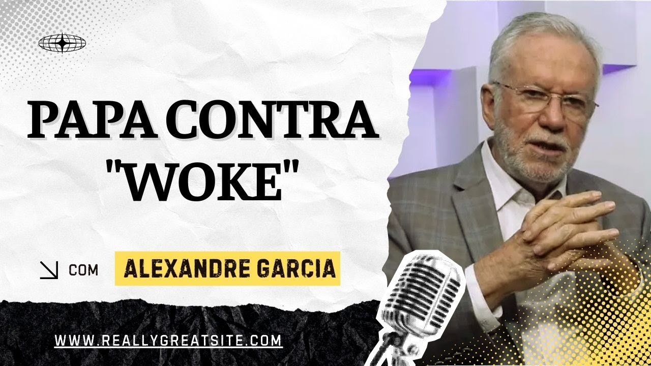 Papa detona cultura Woke e a mentira da linguagem neutra - Alexandre Garcia