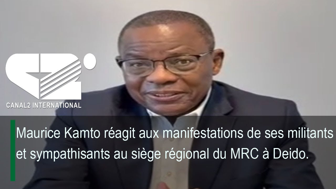 Maurice Kamto réagit aux manifestations de ses militants et sympathisants