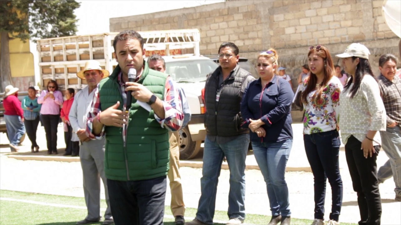 Avance en la deportiva de Santa Maria Nativitas, Calimaya