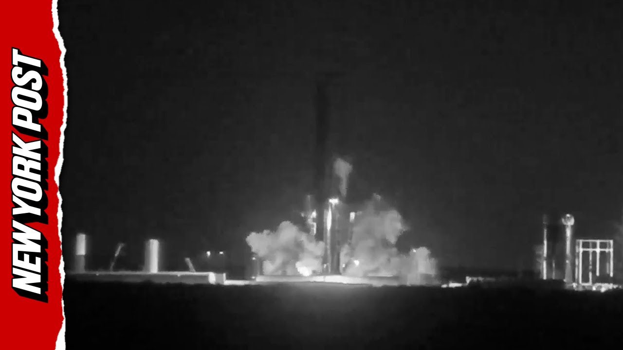 Watch SpaceX Starship Booster Explodes &mdash; Footage Captures &lsquo;Catastrophic Failure&rsquo;