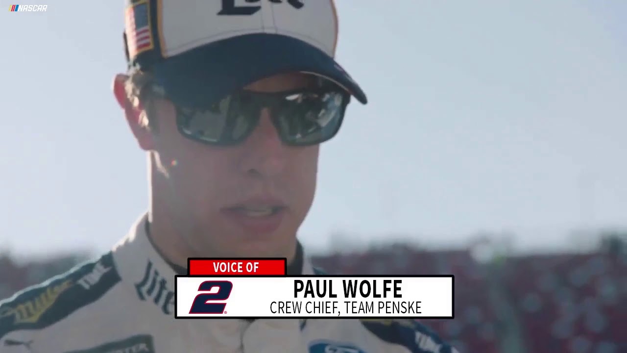 No. 2 crew chief Paul Wolfe: We've gotta win the race