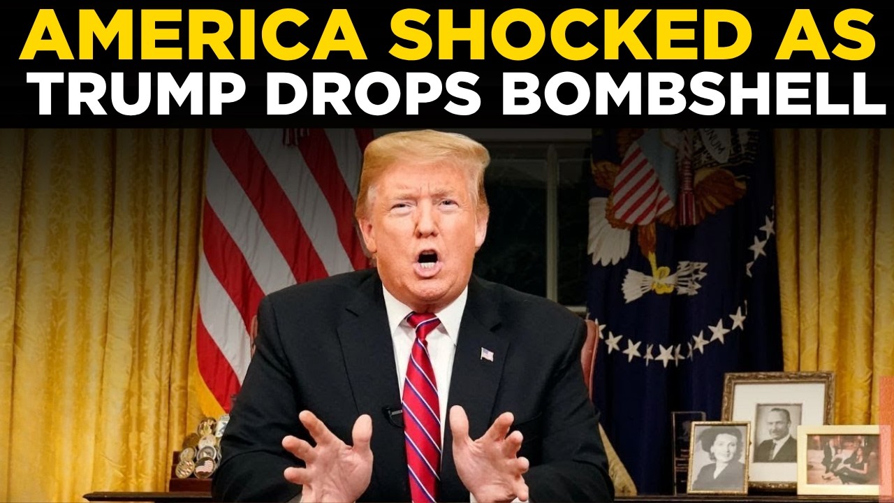 US NEWS LIVE: Trump&rsquo;s Urgent 24-Hour Announcement Leaves World Stunned | Donald Trump Speech