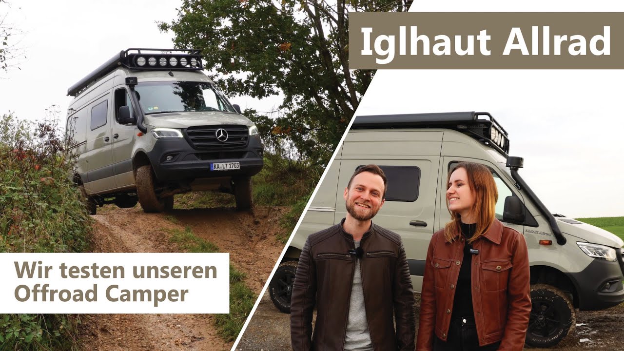 Wir testen unseren Iglhaut-Allrad im Gelände | Offroad Campervan