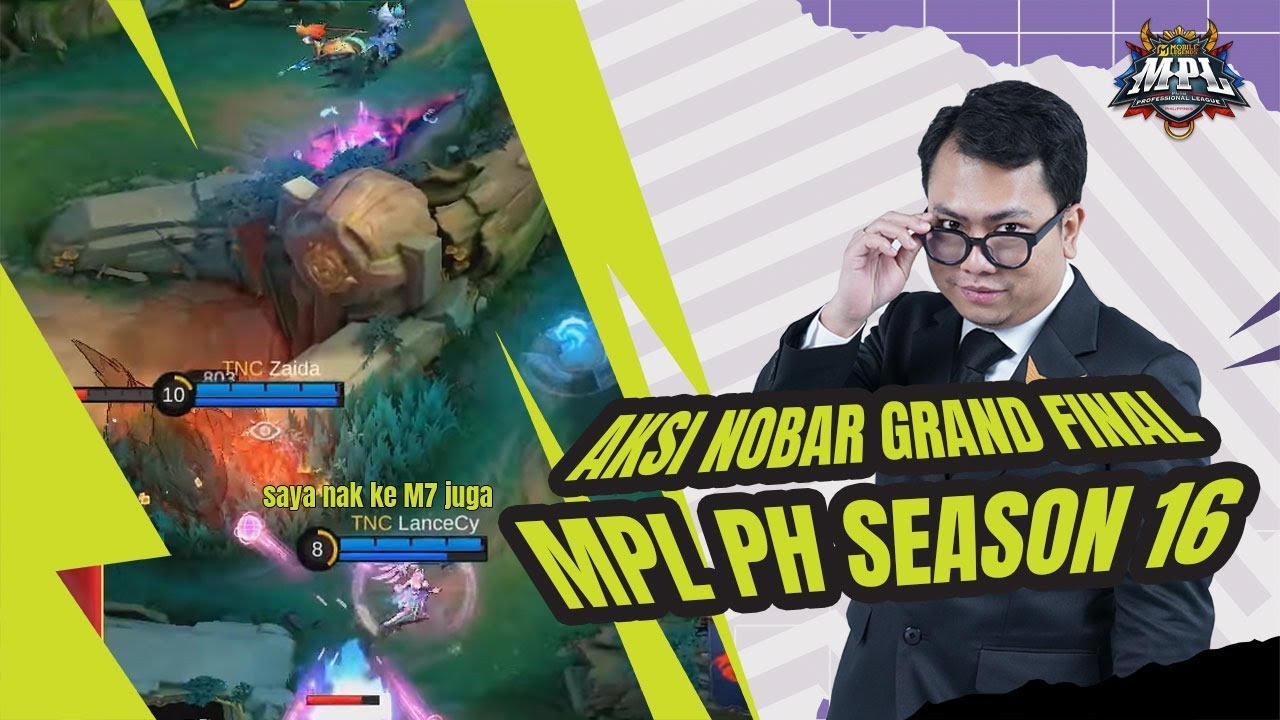 Aksi Nobar MPL PH PLAYOFF!! GRAND FINALE!! - #MLBBIDCreator