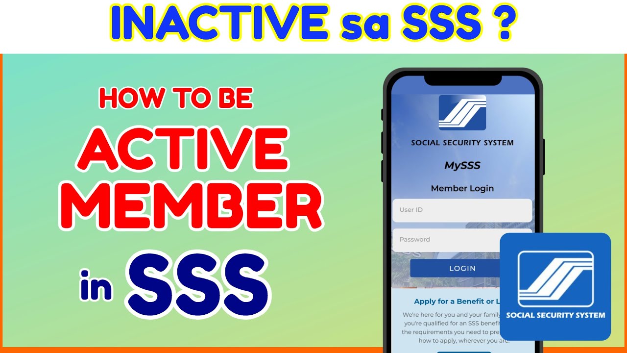 How to be Active Member in SSS | Paano Magiging Active sa SSS? SSS Contribution