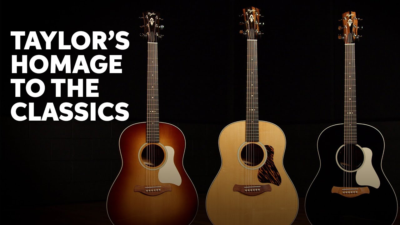 Taylor Gold Label Collection 517e and 717e Acoustic-electric Guitars