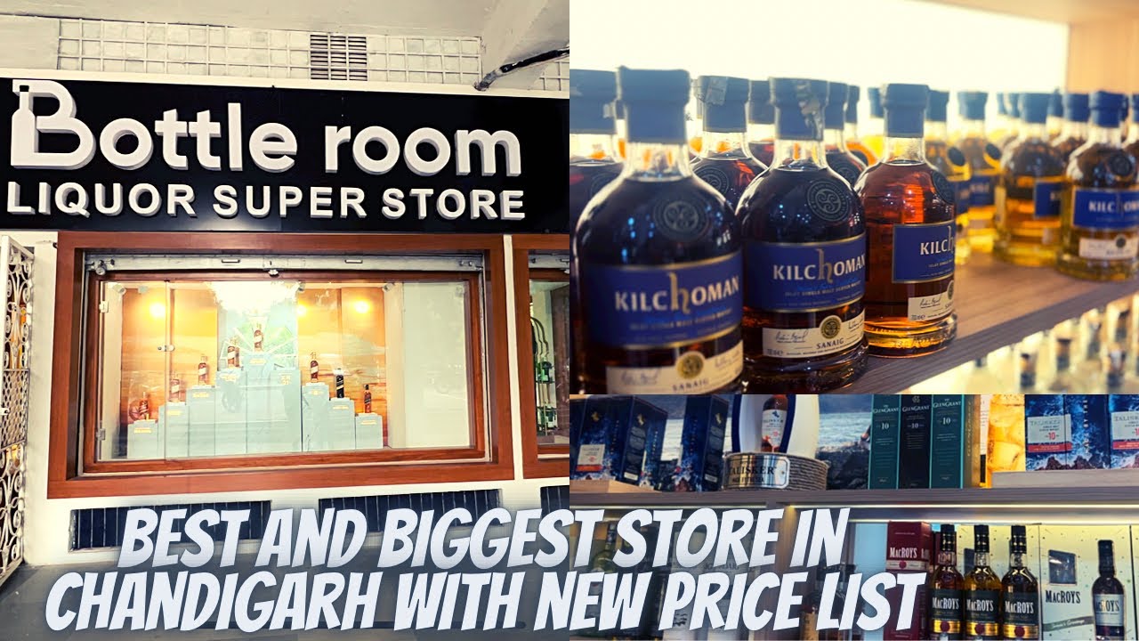 Biggest and Cheapest Liquor Whiskey House in Chandigarh || New Price List ||