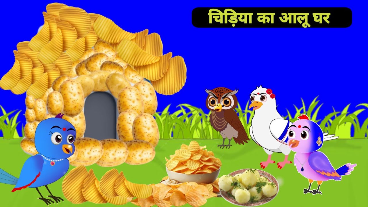 Acchi Maa Chidiya ki Kahani Kartun | गरीब की ईद | Chidiya wala Cartoon | Hindi Kahani | Chichu TV