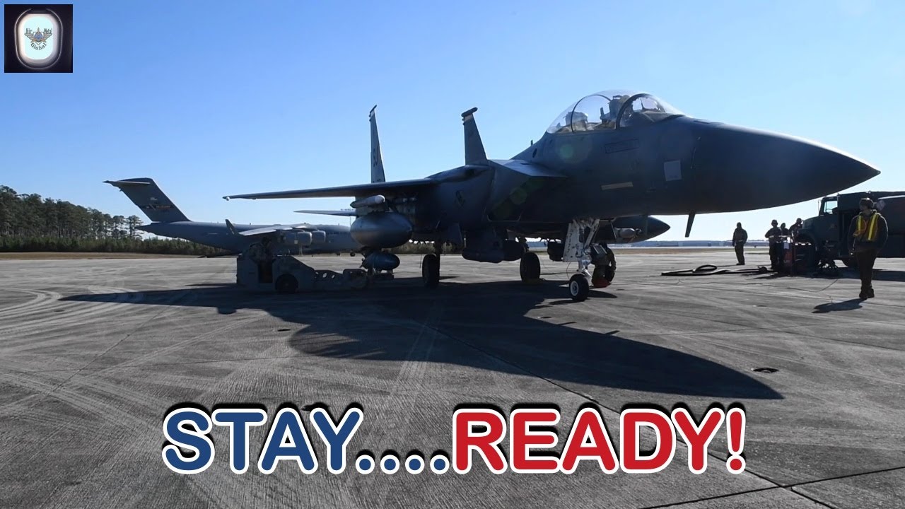 MILITARY AVIATION READINESS B-ROLL FOOTAGE