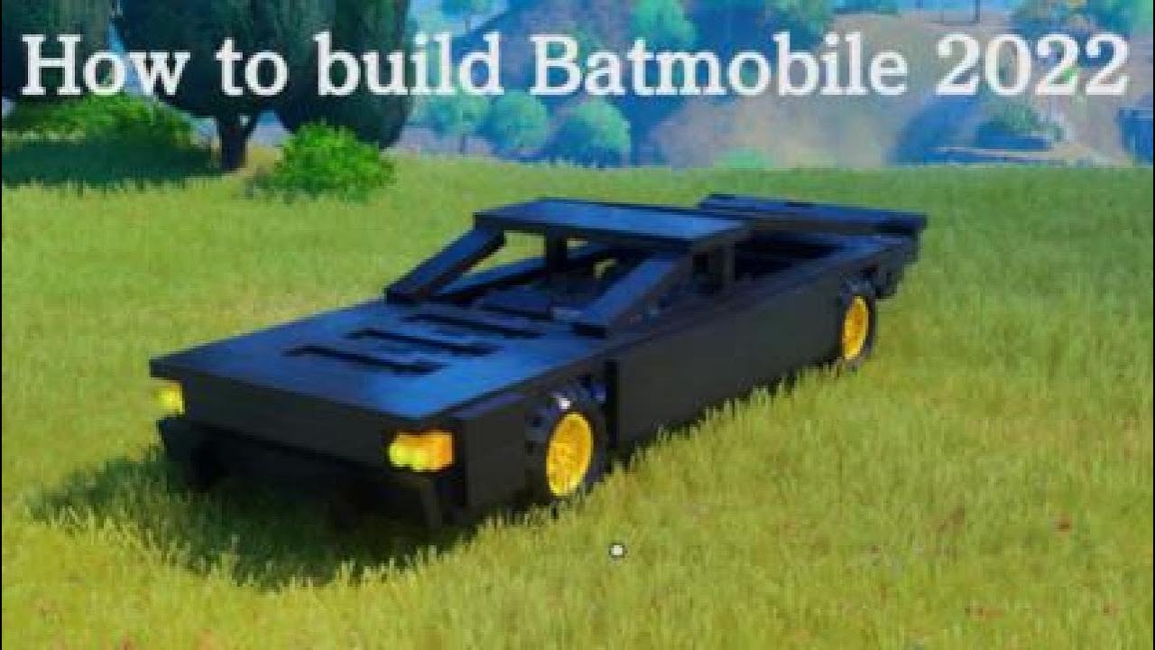 Lego Fortnite How to build Batmobile 2022