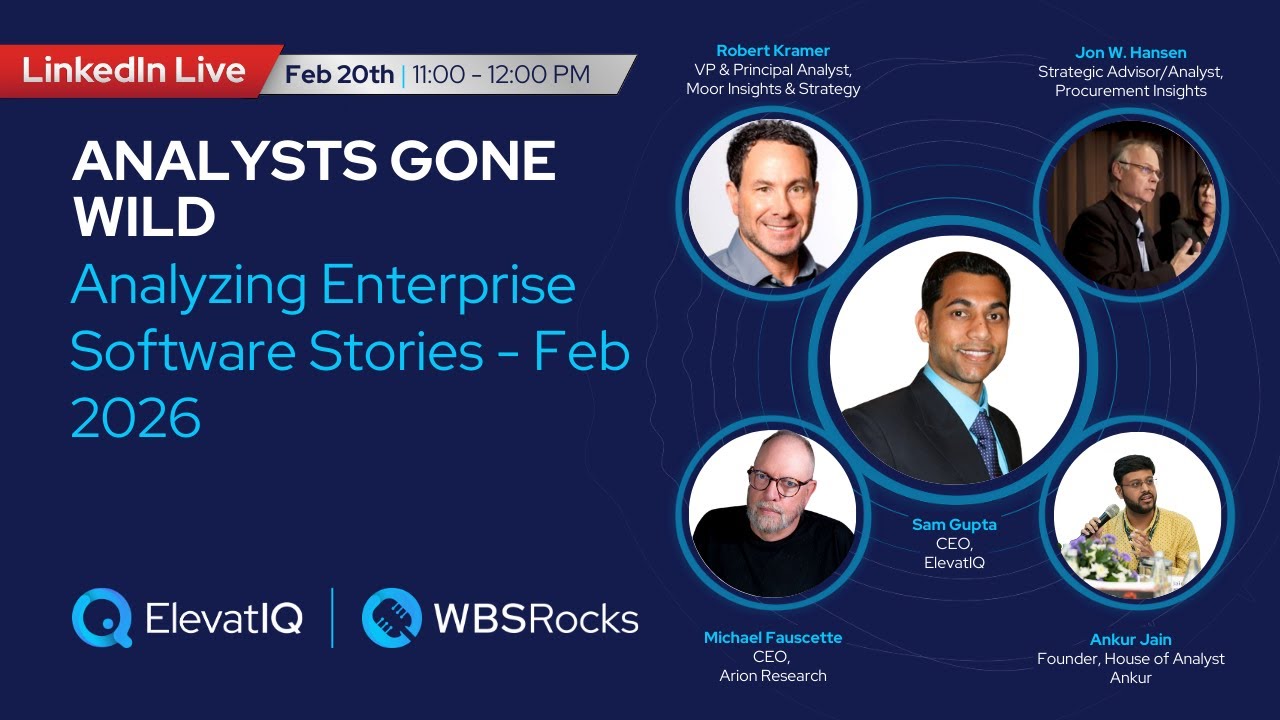 Analysts Gone Wild | Analyzing Enterprise Software Stories | Episode 48