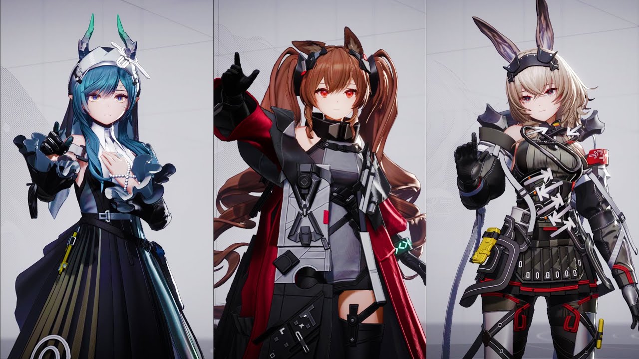 Arknights Endfield - All Characters Menu Animations (Technical Test)