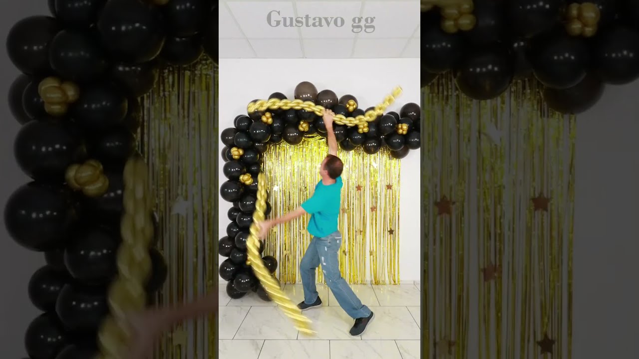 DECORACION CUMPLEA&Ntilde;OS 🤩 Decoraci&oacute;n con globos - Gustavo gg