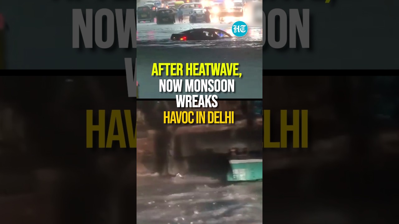 Delhi Monsoon Turns Deadly: Six Dead, Power Outages & Severe Waterlogging