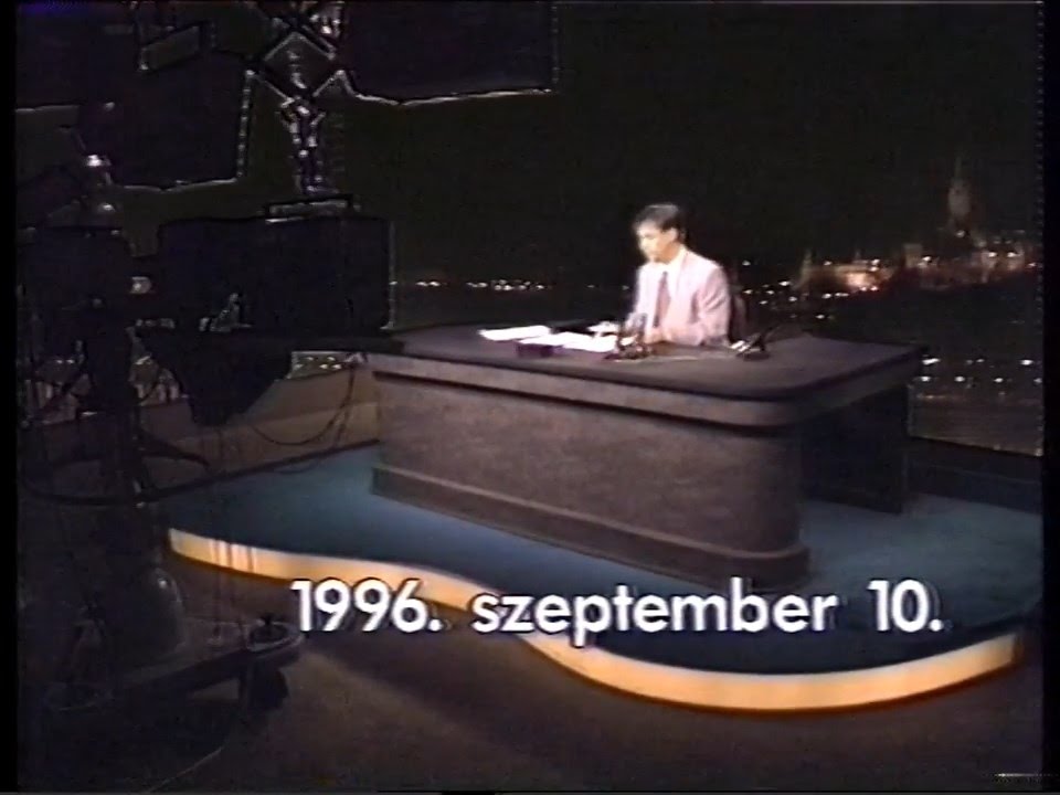 MTV1 Híradó - 1996. szeptember 10. - 50 fps