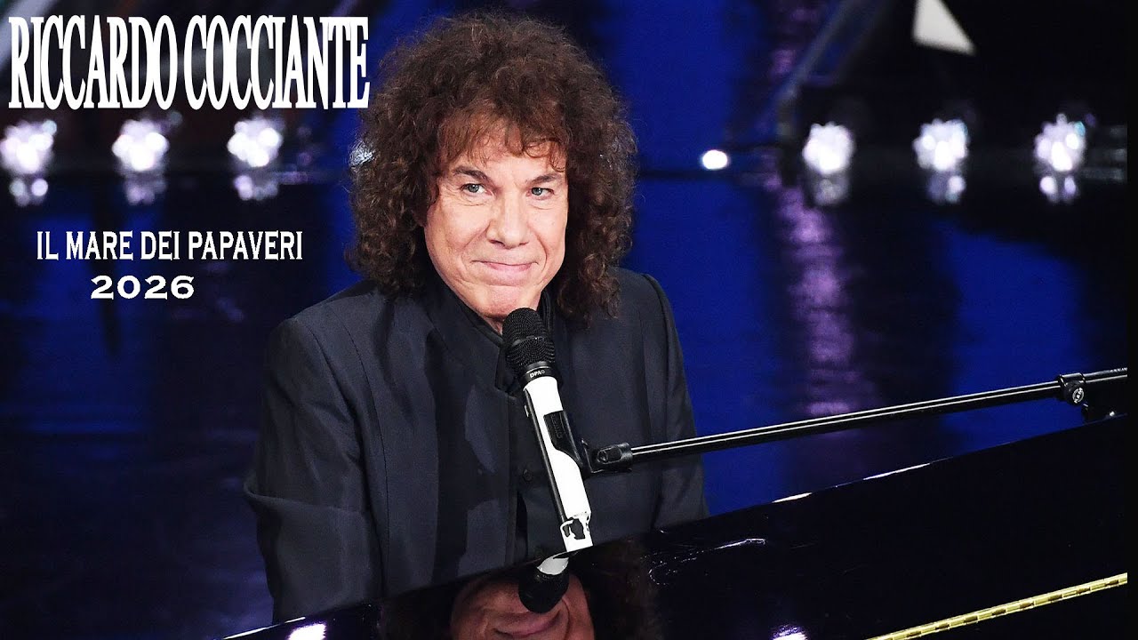 RICCARDO COCCIANTE★IL MARE DEI PAPAVERI★KARAOKE(NEW VERSION)