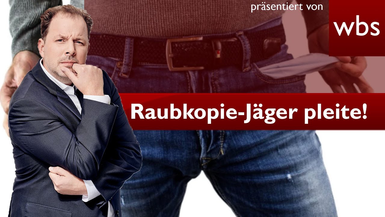 "Raubkopie-Jäger“ (GVU) sind pleite | Rechtsanwalt Christian Solmecke