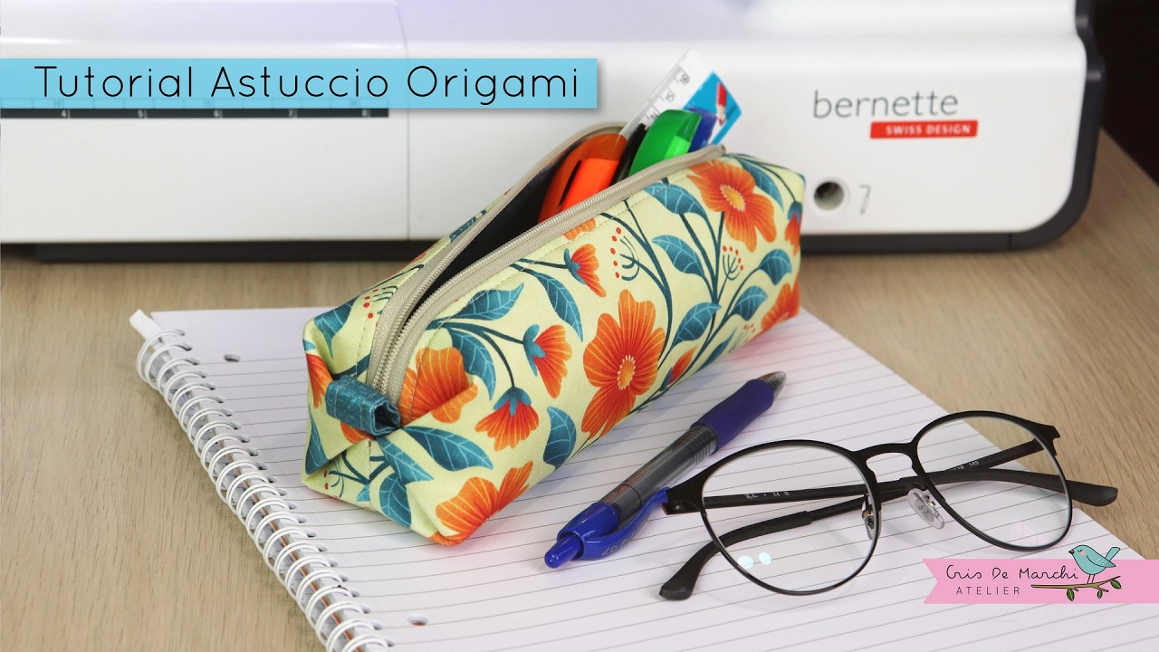 Tutorial Astuccio Origami - Cris De Marchi Atelier (Cucito Creativo)