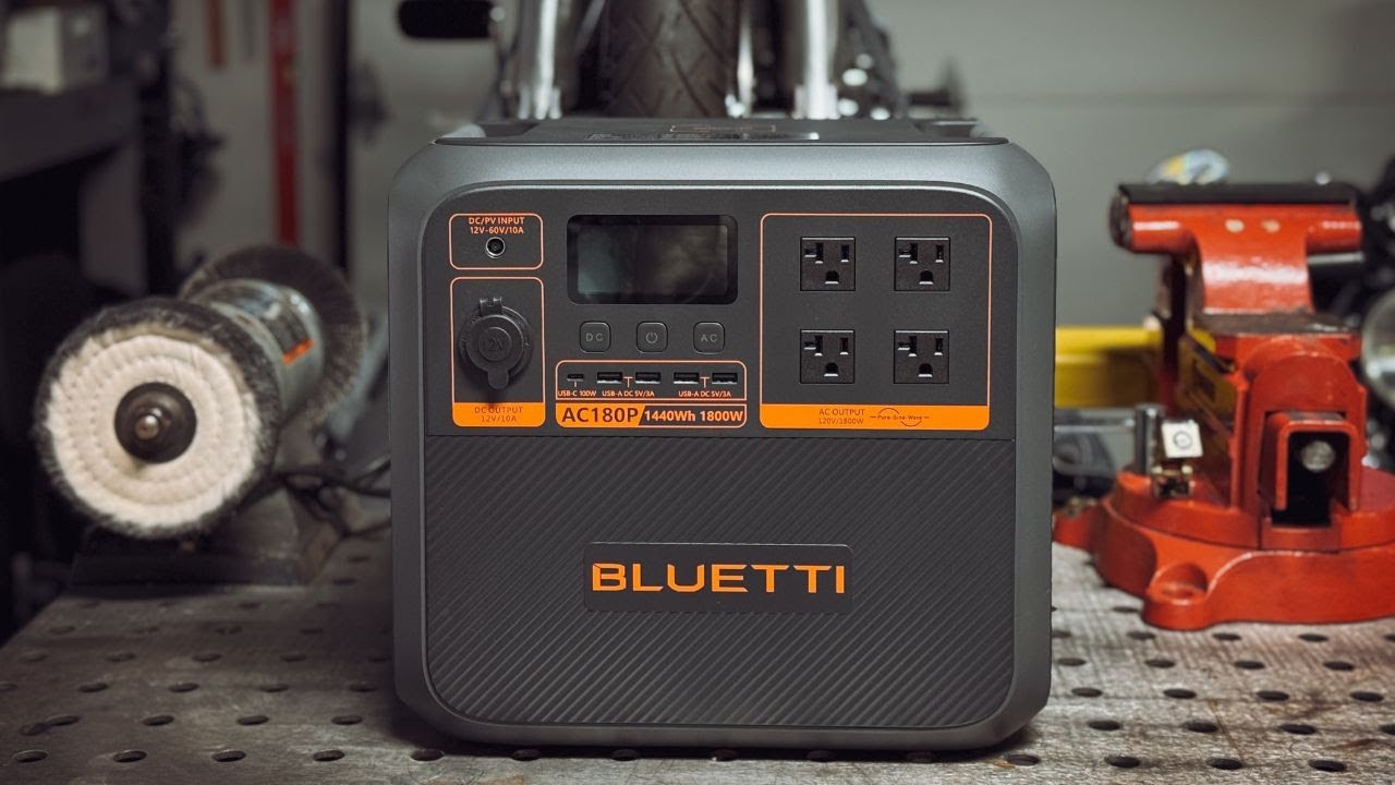 Гаражное оборудование | НОВАЯ портативная электростанция Bluetti AC180P