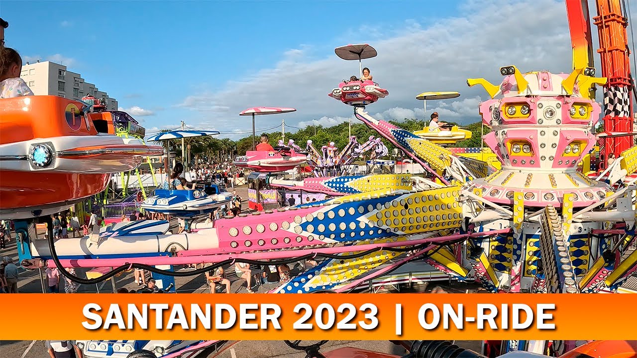 TELECOMBATE · BASE UFO | ON-RIDE POV | Santander 2023 - Ferias A TOPE