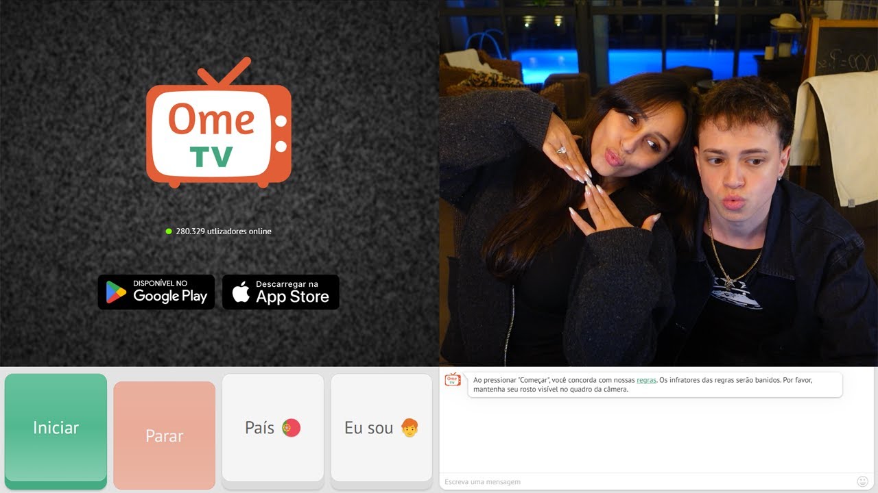 🔴 CHAT PT COM A MINHA NAMORADA 🔴