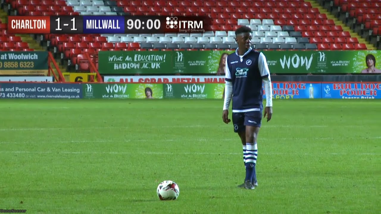 Eberechi Eze vs Charlton Athletic FA Youth Cup (02/12/2015)