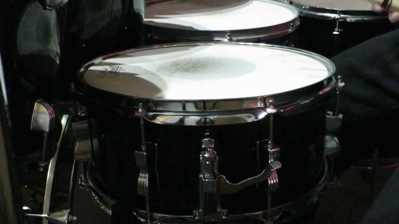 Remo Controlled Sound snare head test