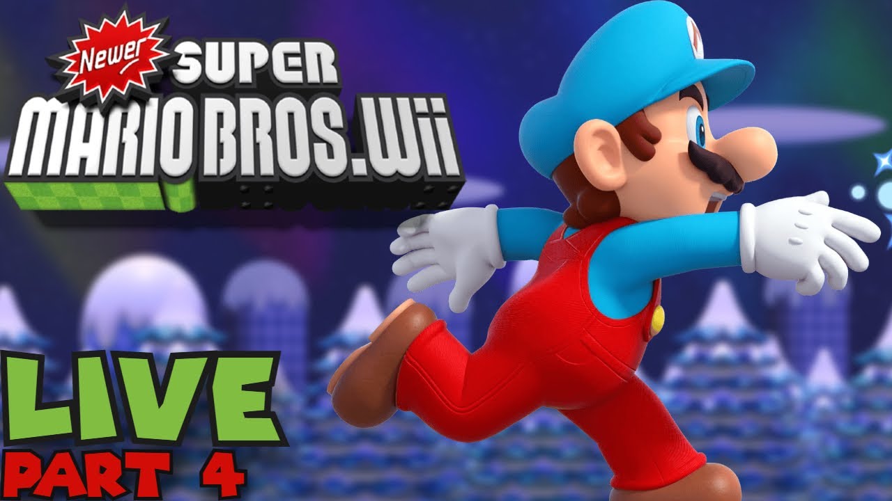 Let's Play on Newer Super Mario Bros Wii l LIVE #4