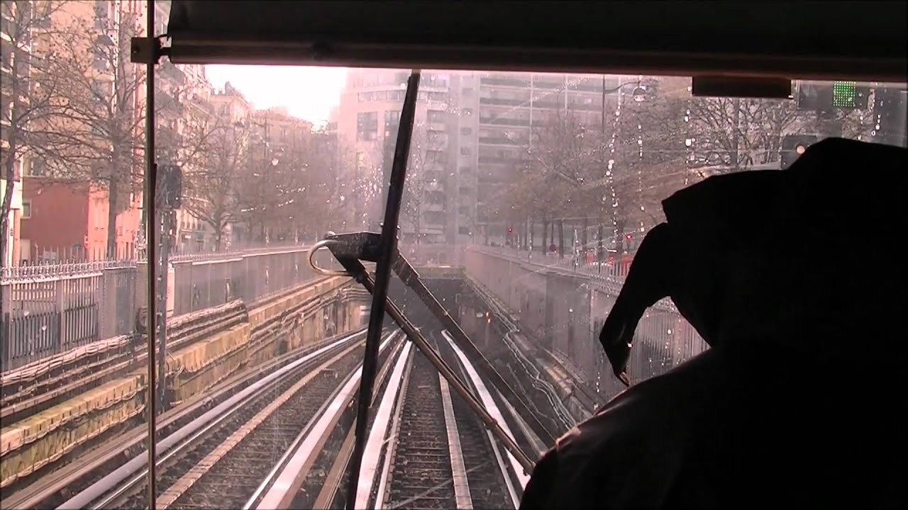 Ligne 6 du métro de Paris : Nation - Bercy (Première partie) [HD]