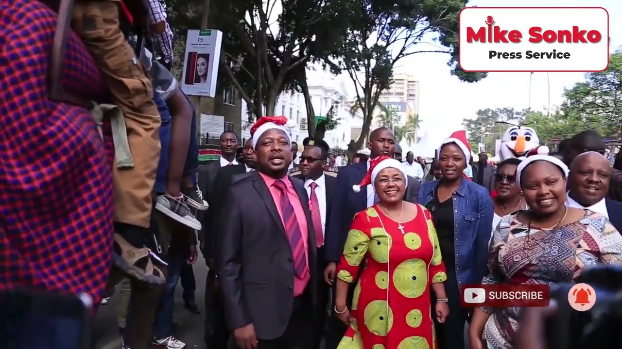 Mike Sonko treats Nairobi’s kids to a festive day out.