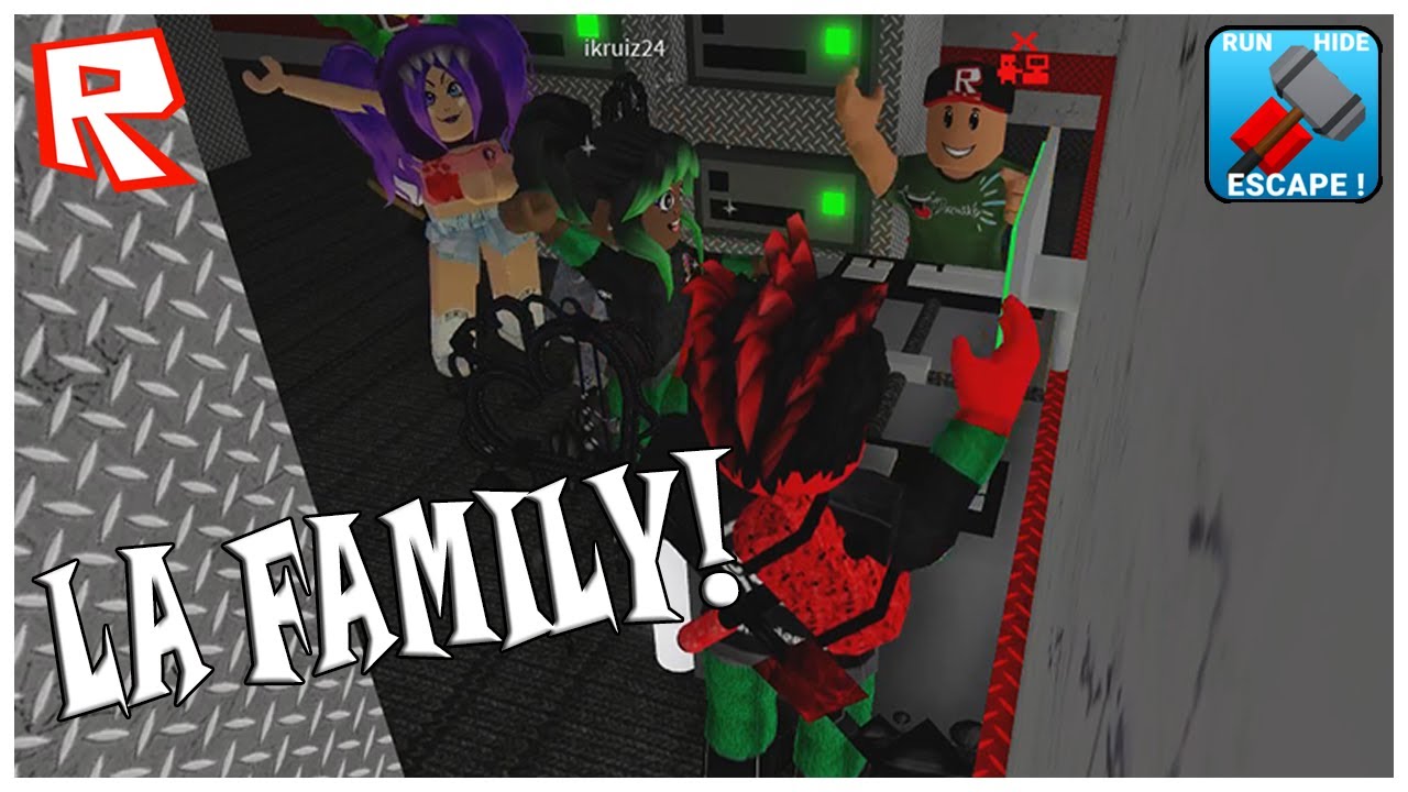 HOY ESTAMOS CON LA FAMILY! FLEE THE FACILITY ROBLOX