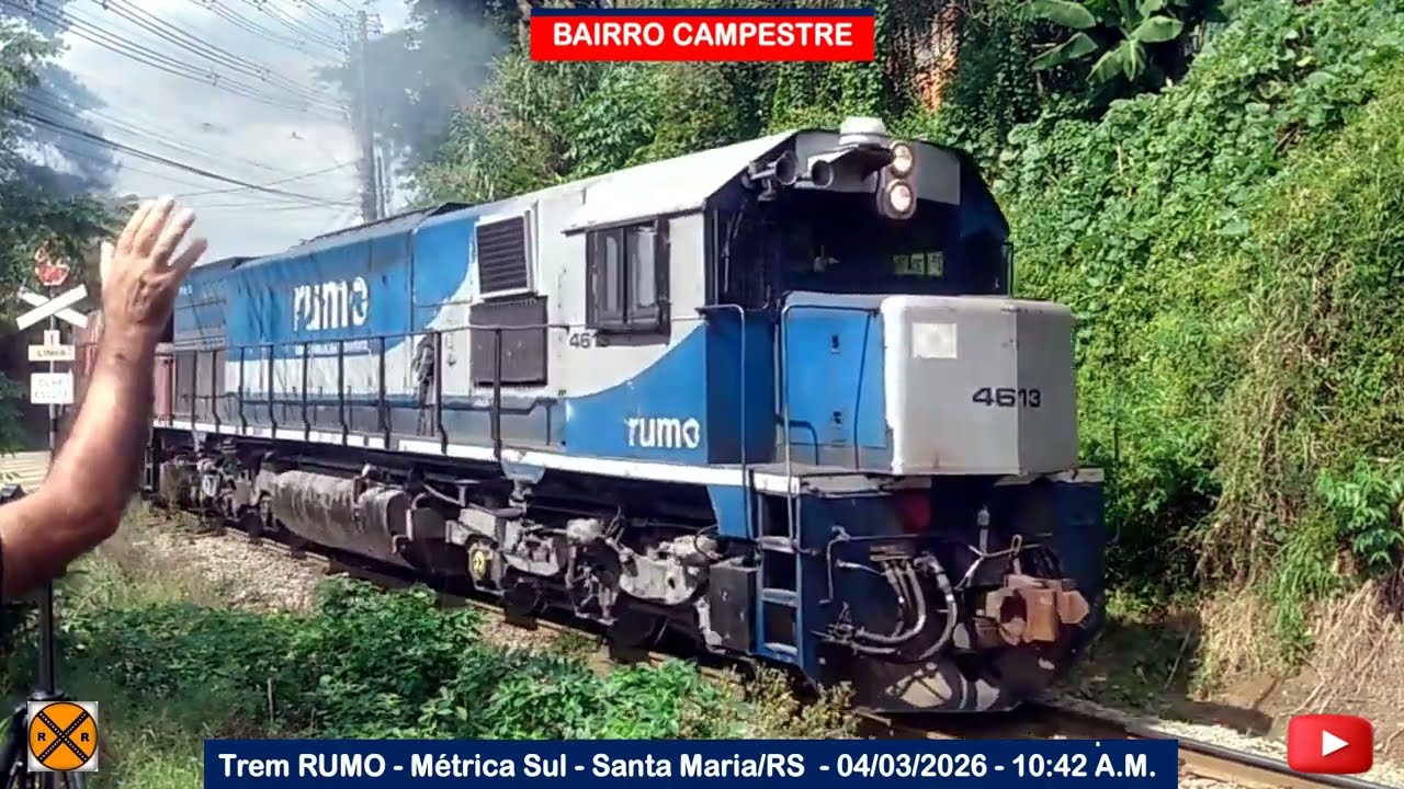 (HD) RUMO – Santa Maria/RS – 04/03/2026 – 10:42 A.M.