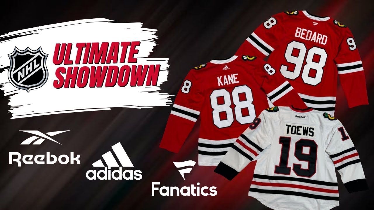 Reebok vs. Adidas vs. Fanatics: Chicago Blackhawks NHL Authentic Hockey Jersey Comparison & Review