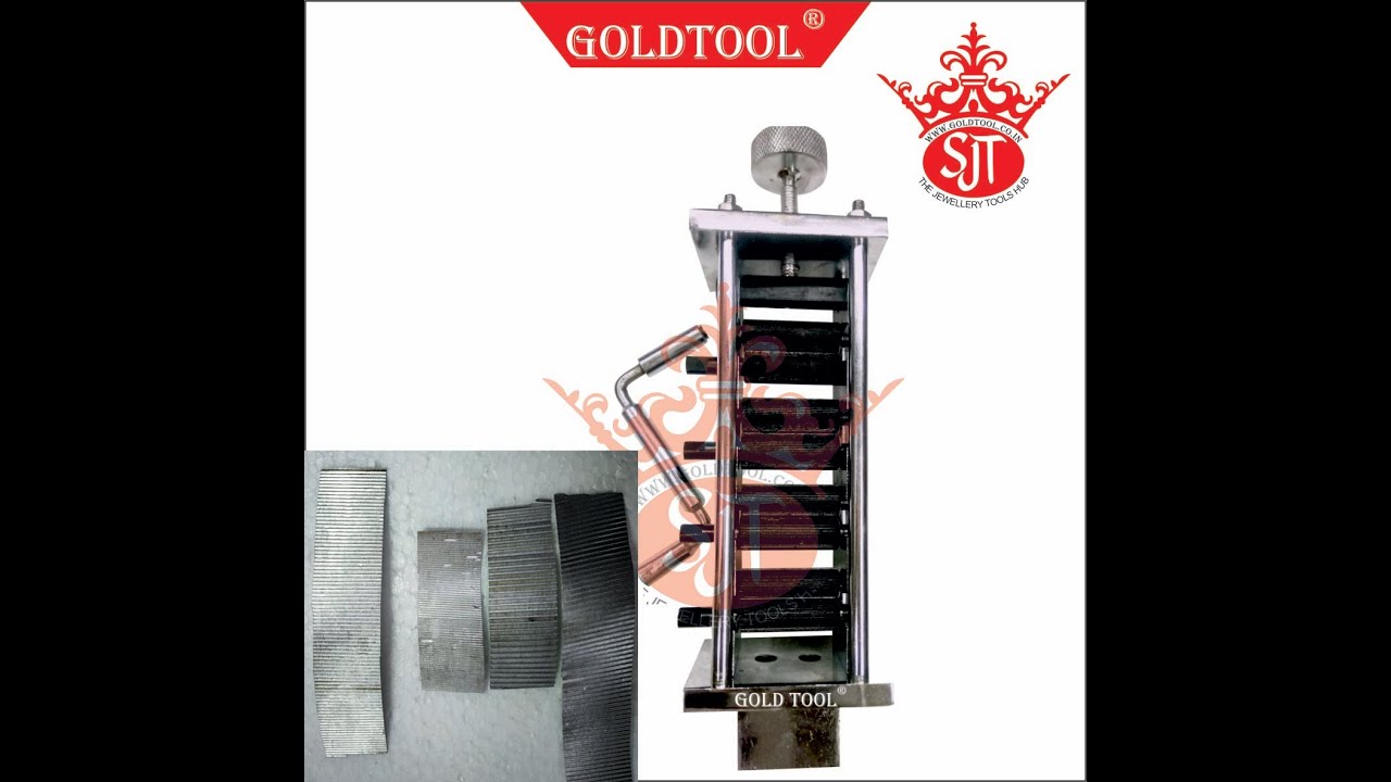 GOLD TOOL®  ZIG ZAG MACHINE (CHAKUPARA MACHINE ) - SRINATHJI JEWELLERY TOOLS