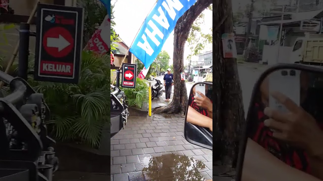 ALHAMDULILLAH,...sejuk segar nyaman& Damainya suasana pagi hari di Denpasar Bali,.