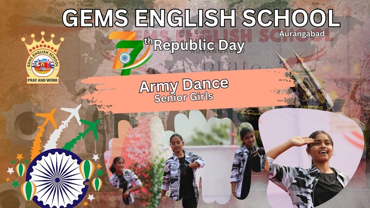 Army Dance - Girls Students | 77th Republic Day | GES Aurangabad #gesbihar
