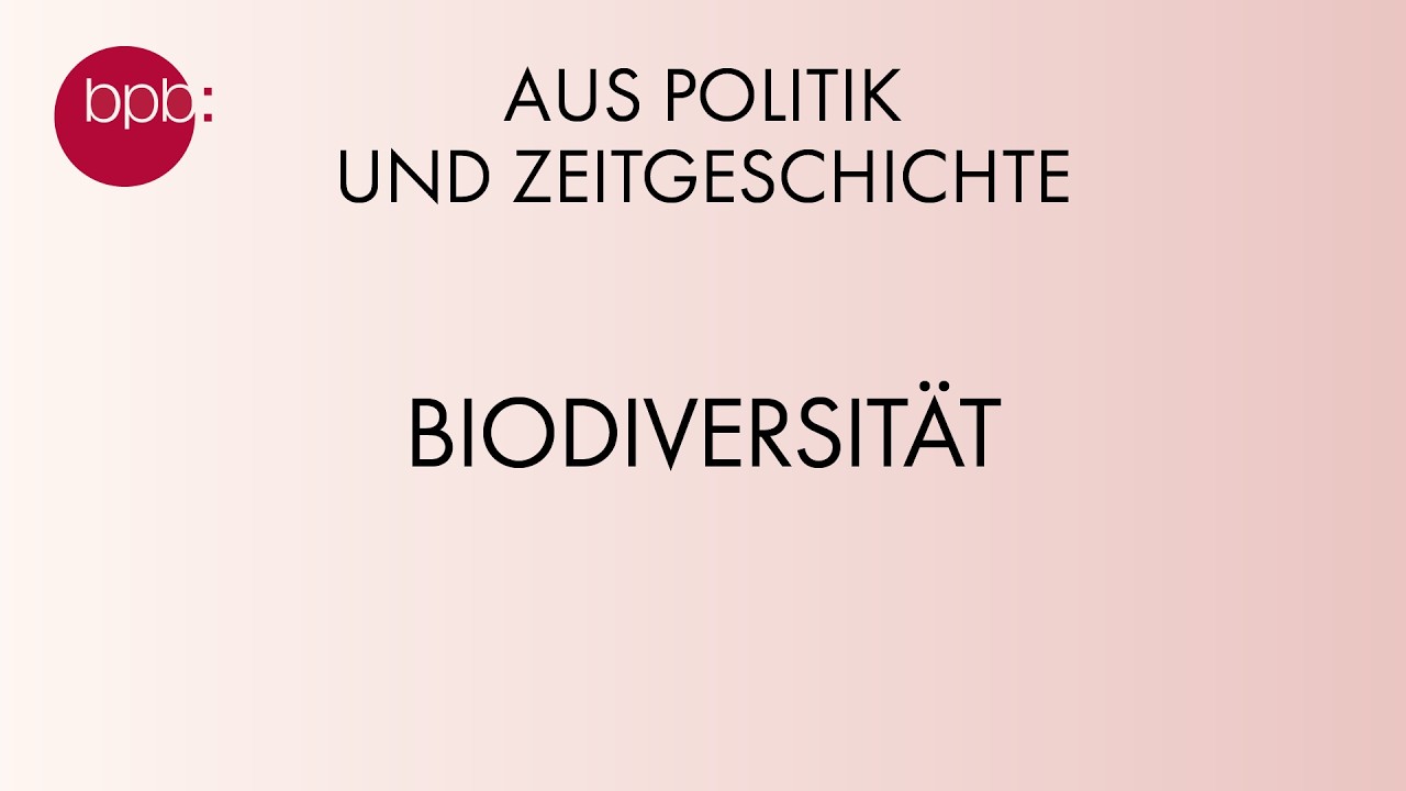 Biodiversität - mit Sebastian T. Meyer, Katrin Böhning-Gaese und Gisela Wachinger (APuZ #43)